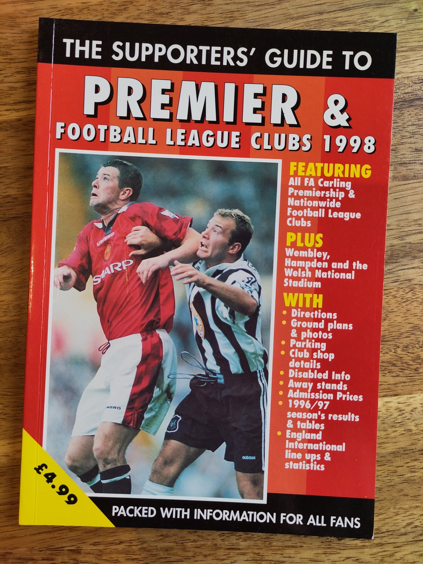 BOK: Premier League & Football League Clubs 1998 - The Supporter's Guide