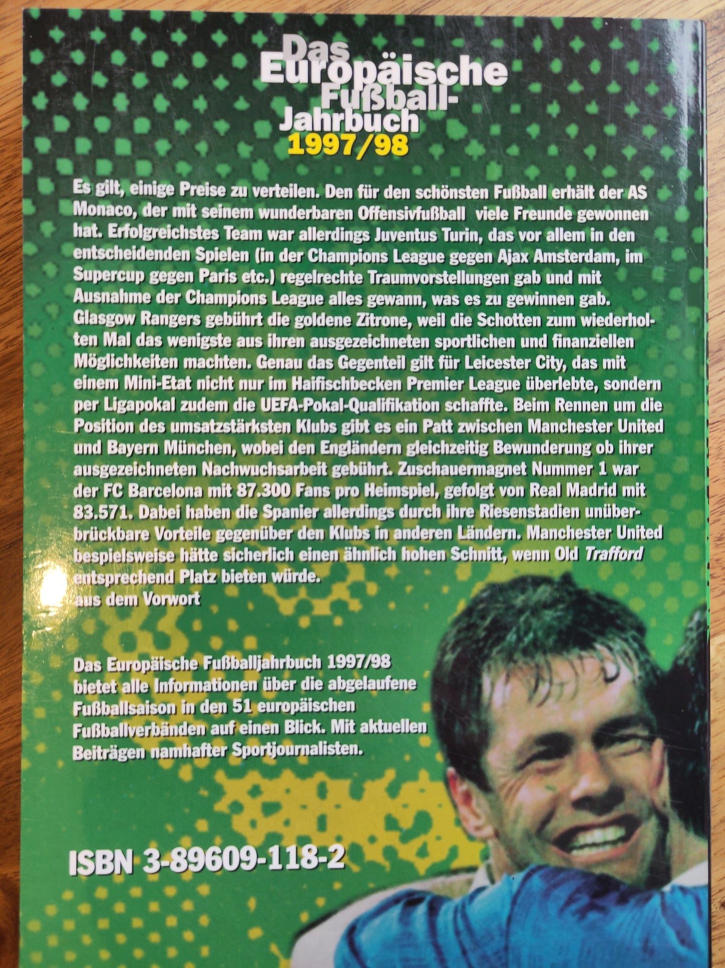 BOK: Das Europäische Fußball - Jahrbuch 1997-98