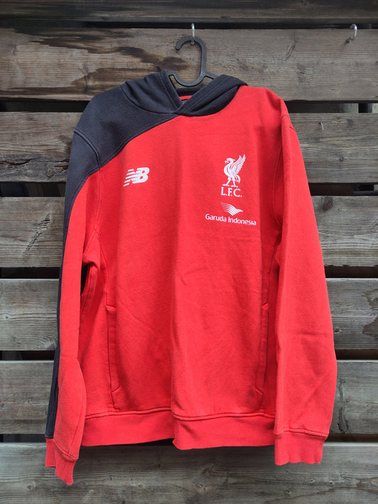 Liverpool hettegenser rød/svart New Balance