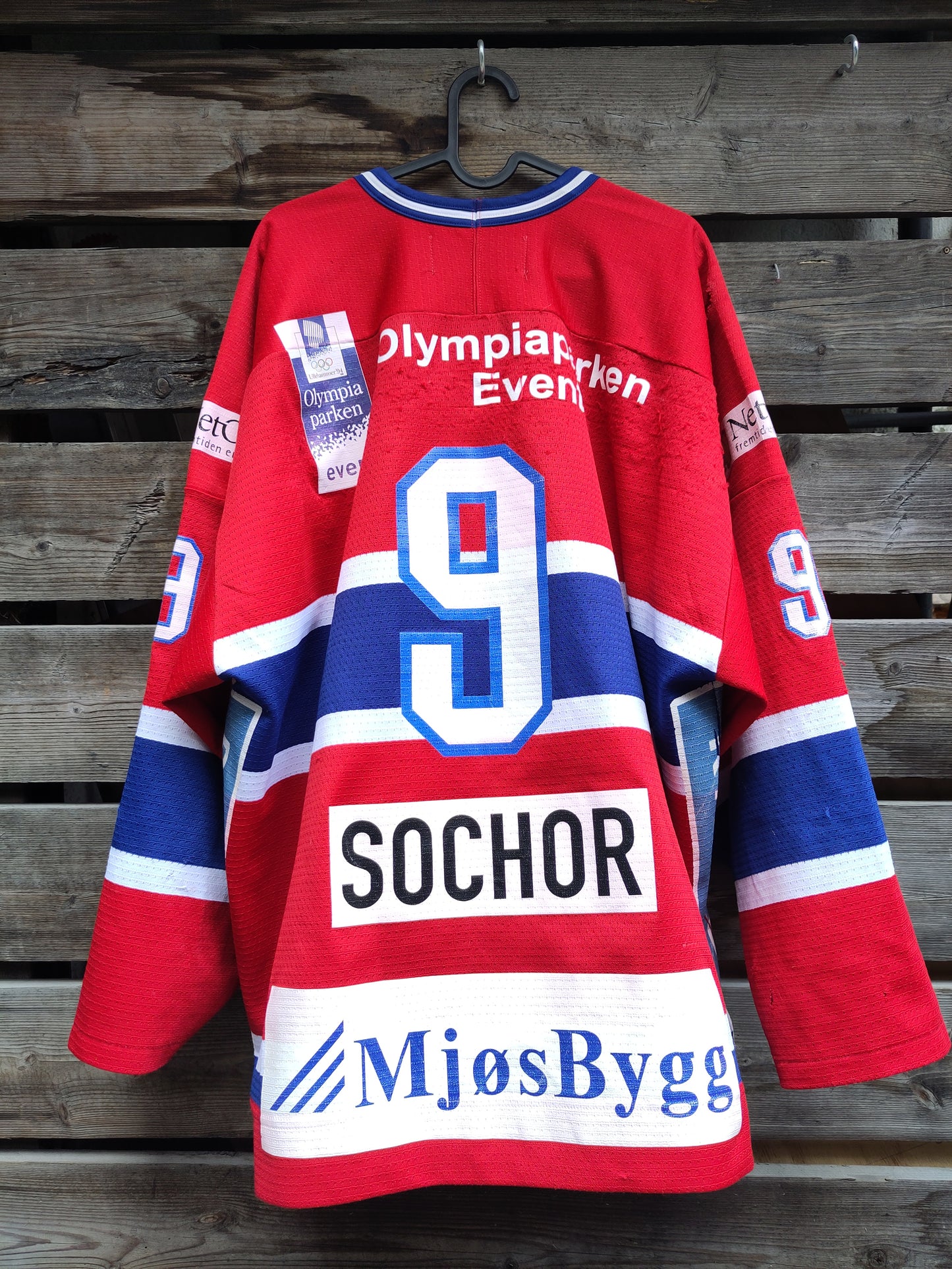 Lillehammer Ishockey drakt utøverbrukt/kampbrukt Sochor