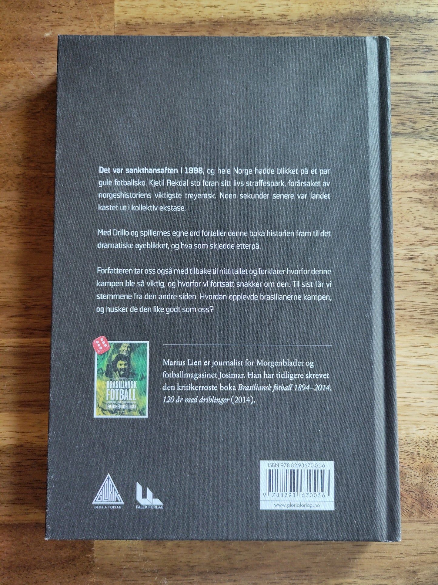 BOK: Miraklet i Marseille - Da Norge slo Brasil (Marius Lien)