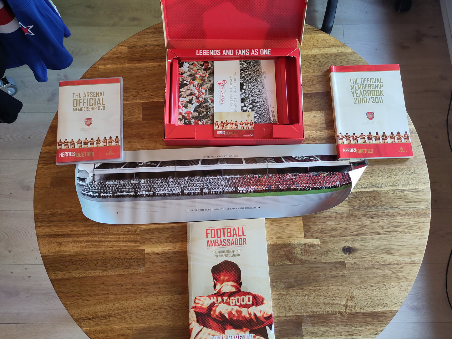 Arsenal medlemspakke 2010-11