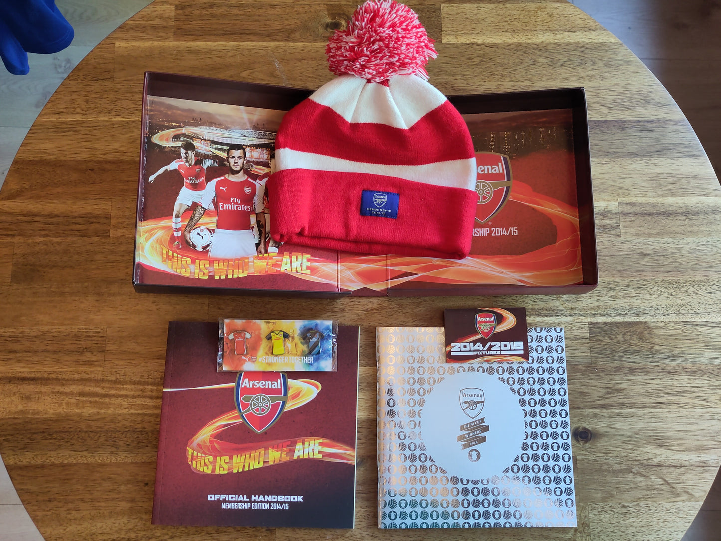 Arsenal medlemspakke 2014-15