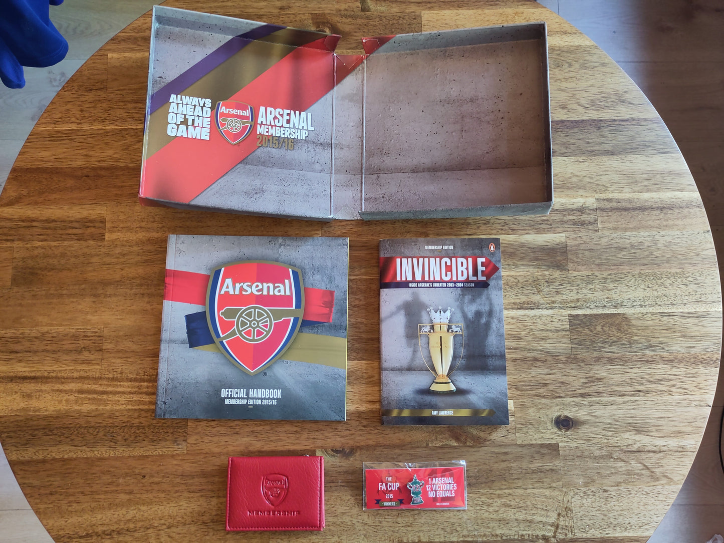 Arsenal medlemspakke 2015-16