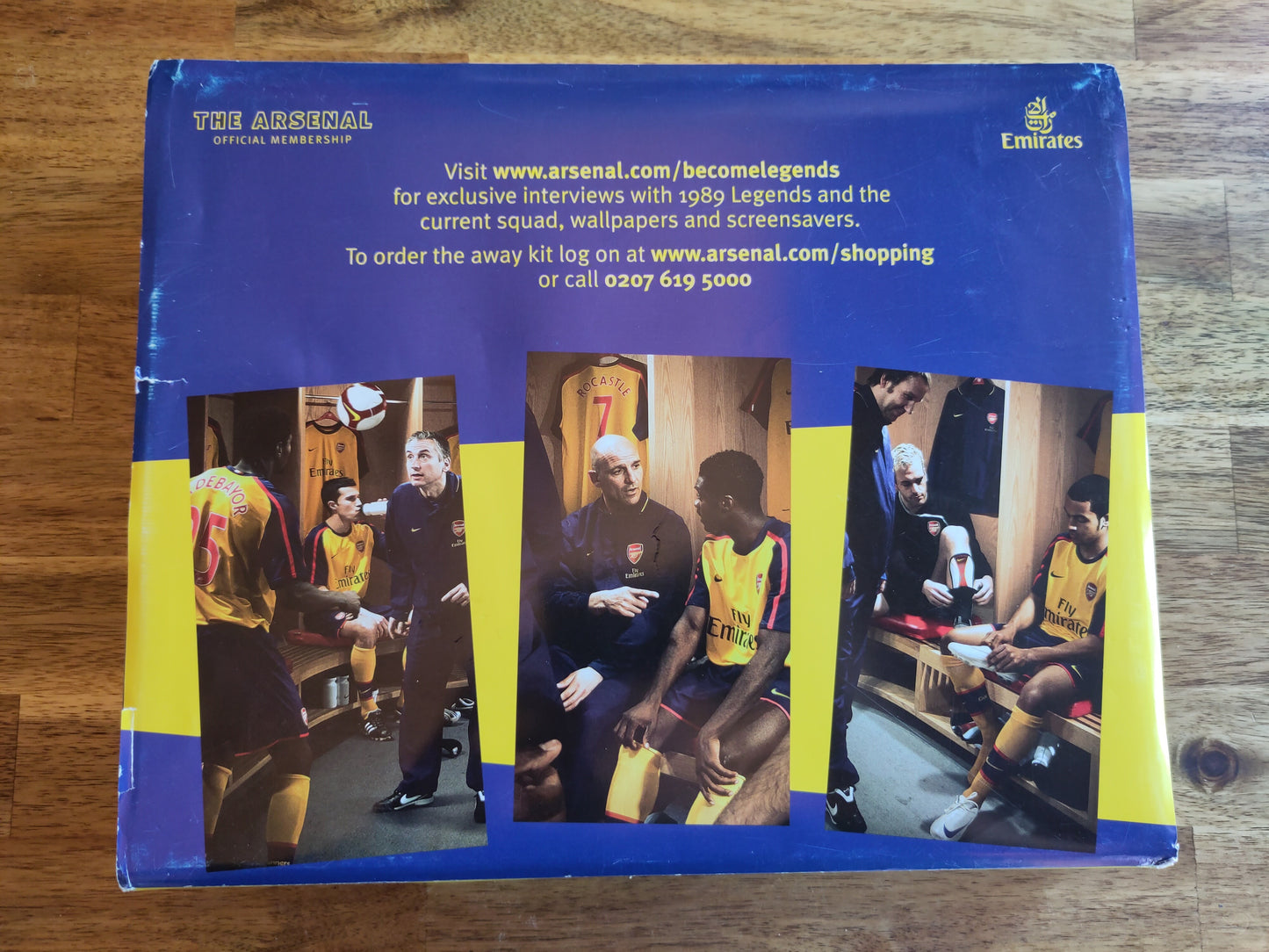 Arsenal medlemspakke 2008-09