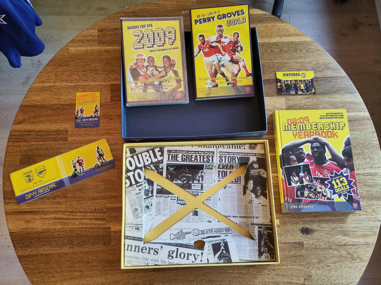 Arsenal medlemspakke 2008-09