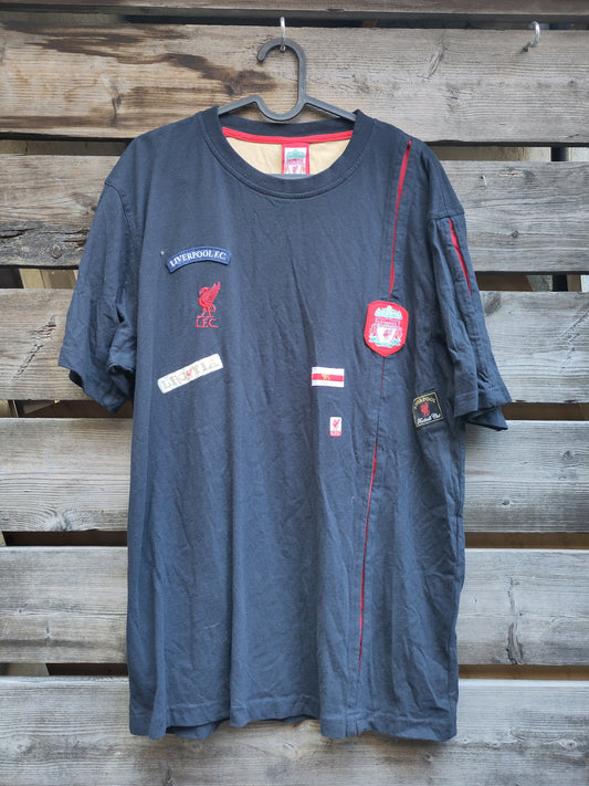 Liverpool t-skjorte marineblå