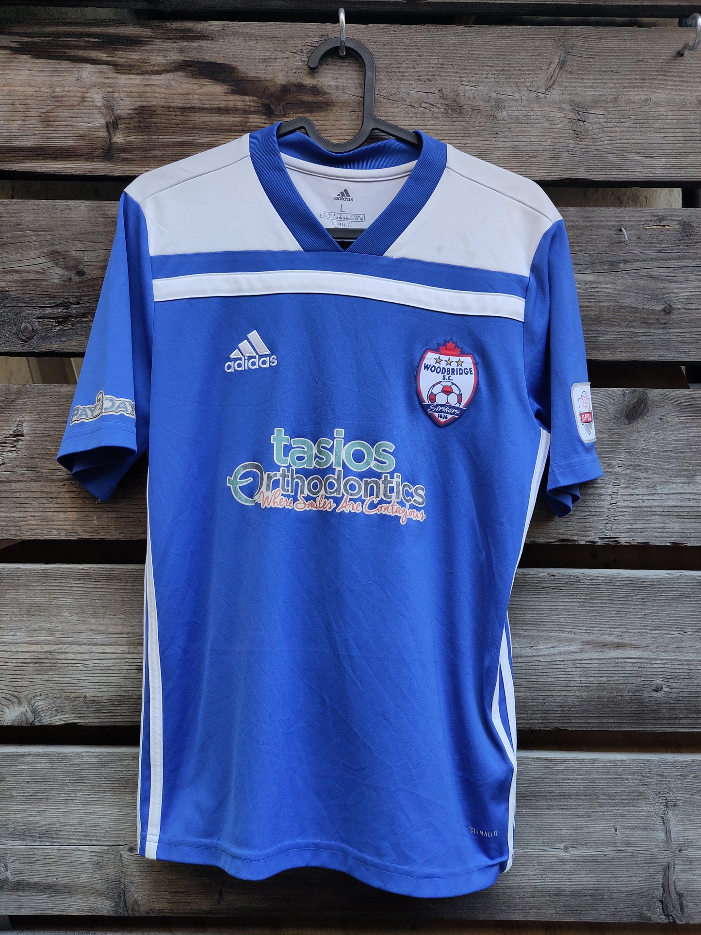 Woodbridge Strikers drakt 2017-18 hjemme (slitt)