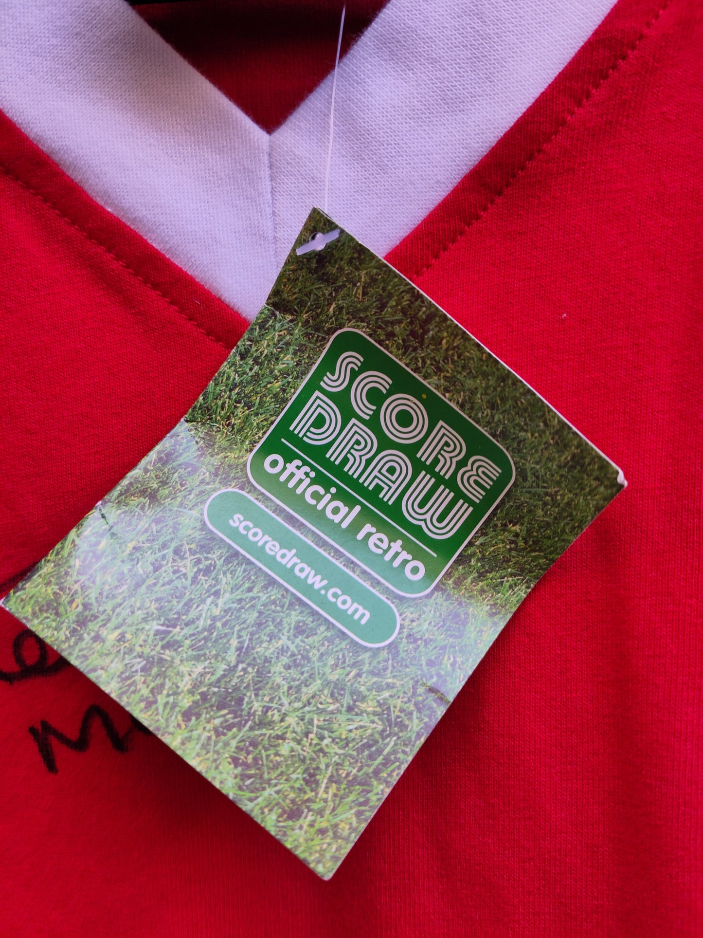 Liverpool drakt 1979-82 hjemme retro signert Terry McDermott