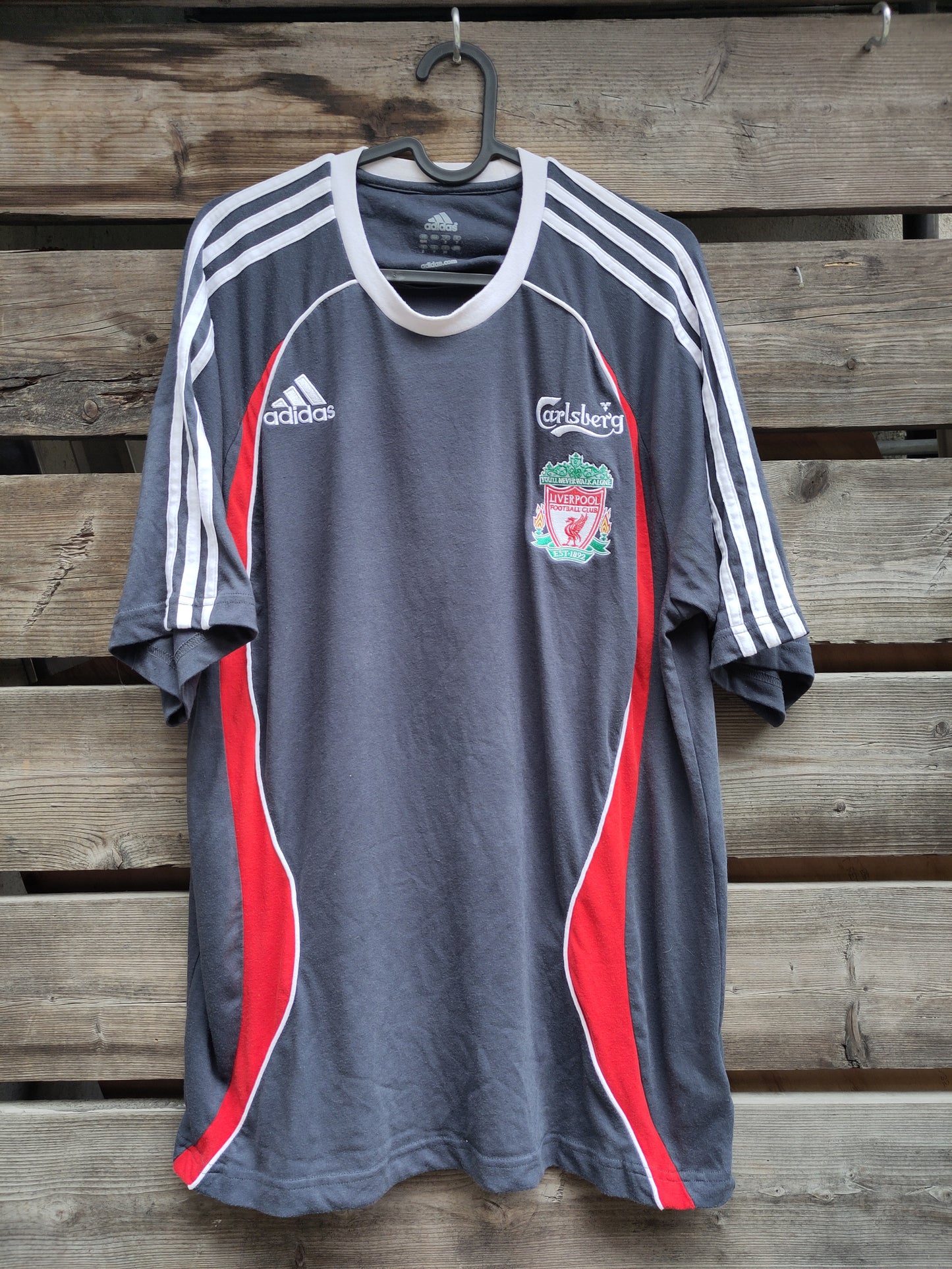 Liverpool t-skjorte Adidas 2006-07