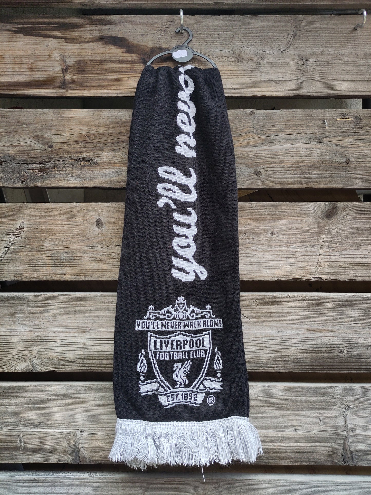 Liverpool skjerf YNWA/Steven Gerrard