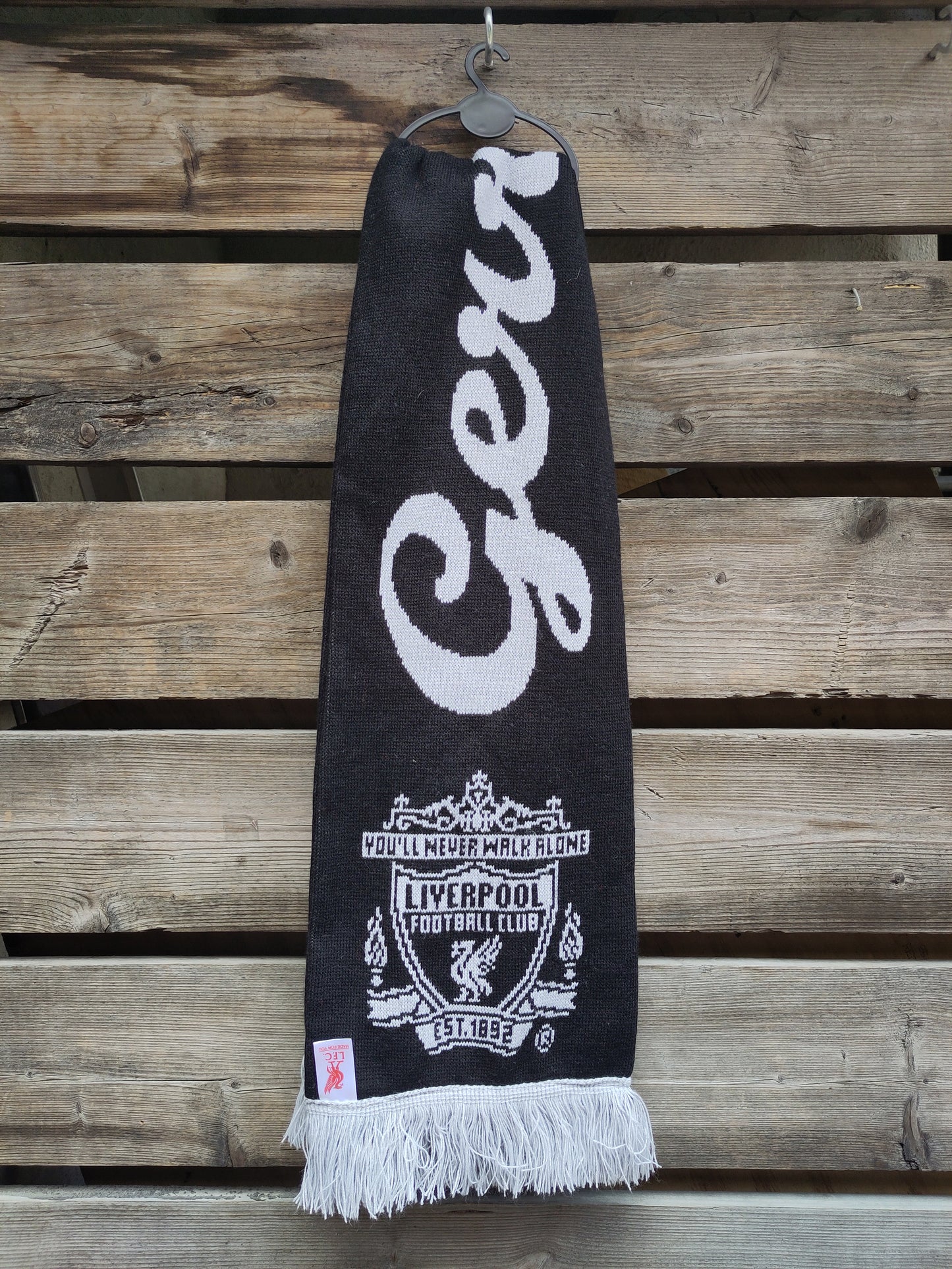 Liverpool skjerf YNWA/Steven Gerrard