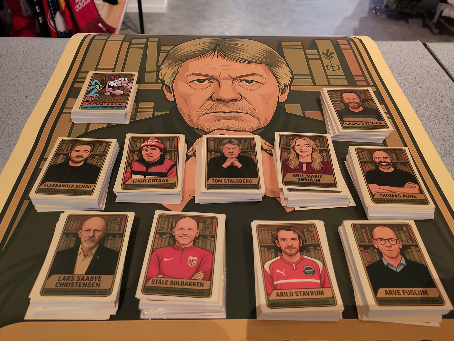 Sportslitteraturfestivalen: Fotballkort