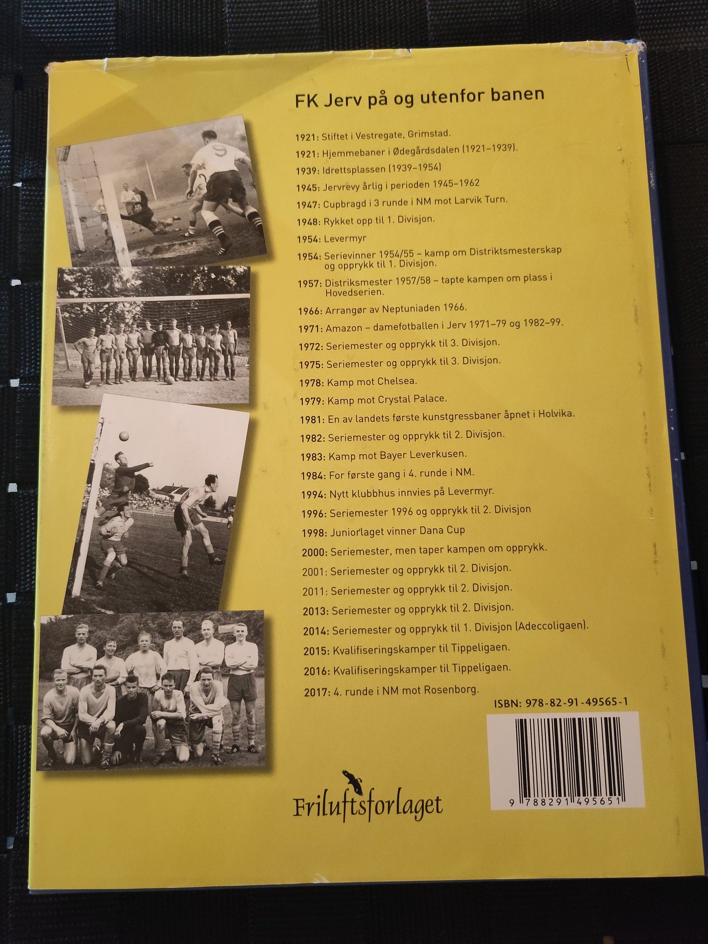 BOK: Fotballklubben Jerv 1921-2021 (Simonsen)