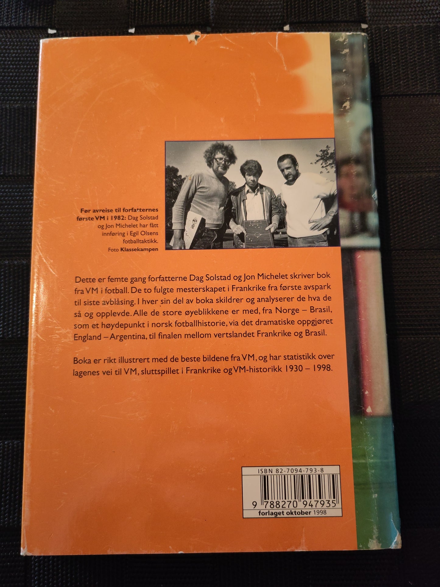 BOK: VM i fotball 1998 (Michelet/Solstad)