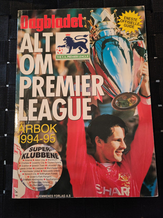 BOK: Offisiell årbok Premier League 1994-95 (Dagbladet)