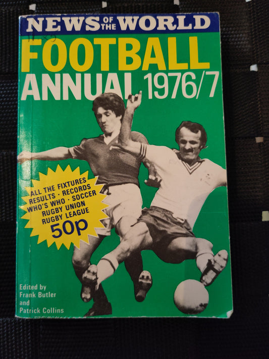 BOK: Football Annual 1976-77 (News of the World)