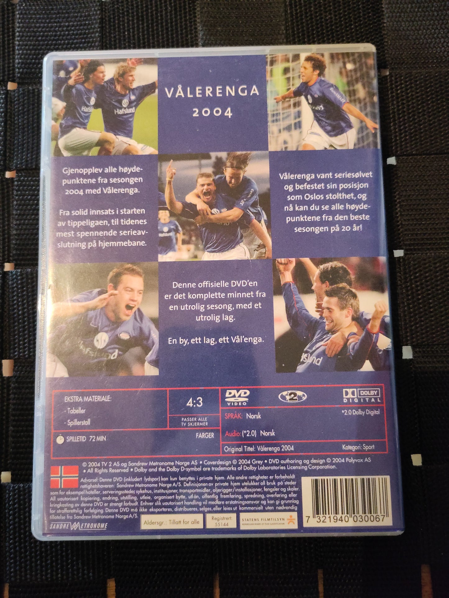 DVD: Vålerenga 2004