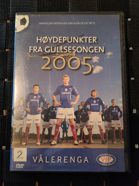 DVD: Vålerenga 2005 - Høydepunkter fra gullsesongen