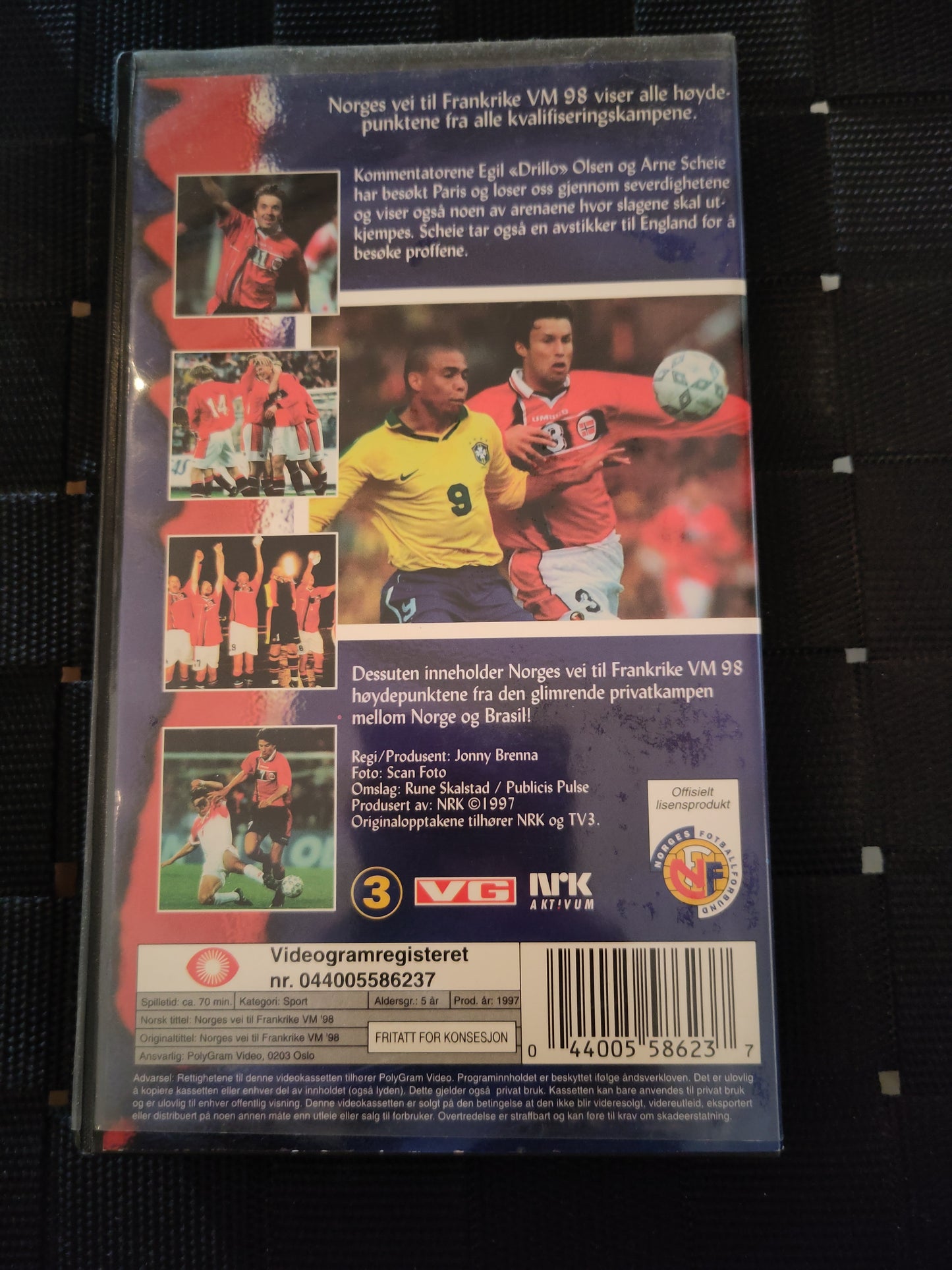 VHS: Norges vei til Frankrike VM 98