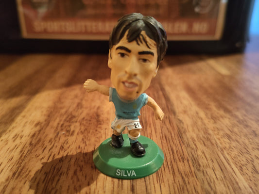 Fotballfigur Soccer Starz Silva Manchester City