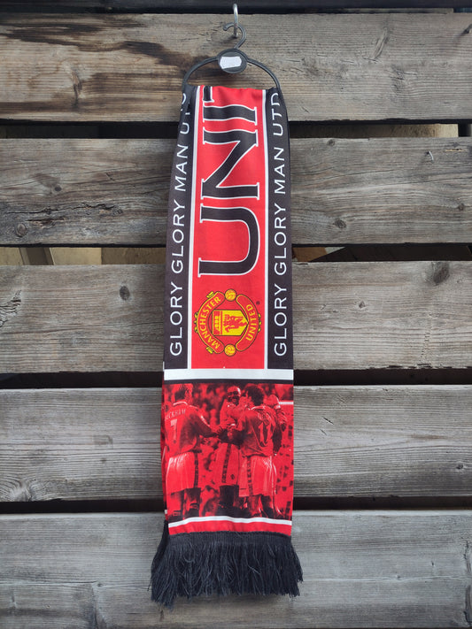 Manchester United skjerf Beckham/Giggs/Yorke