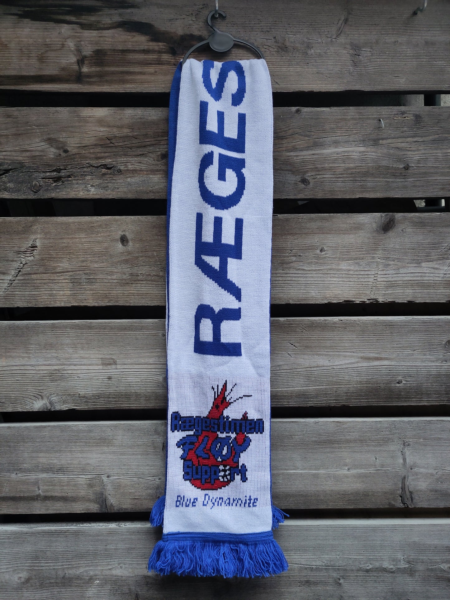 Flekkerøy skjerf Rægestimen Fløy support