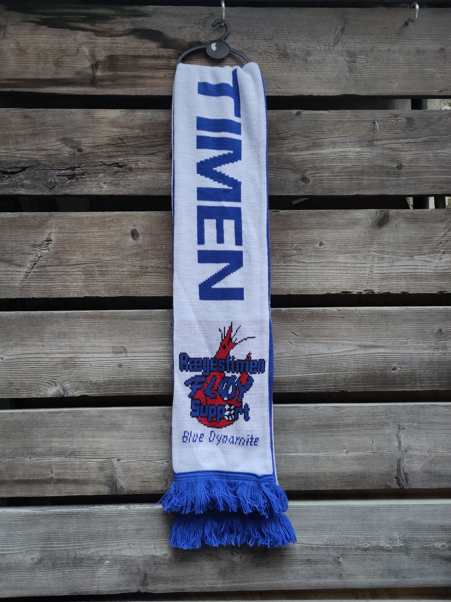 Flekkerøy skjerf Rægestimen Fløy support