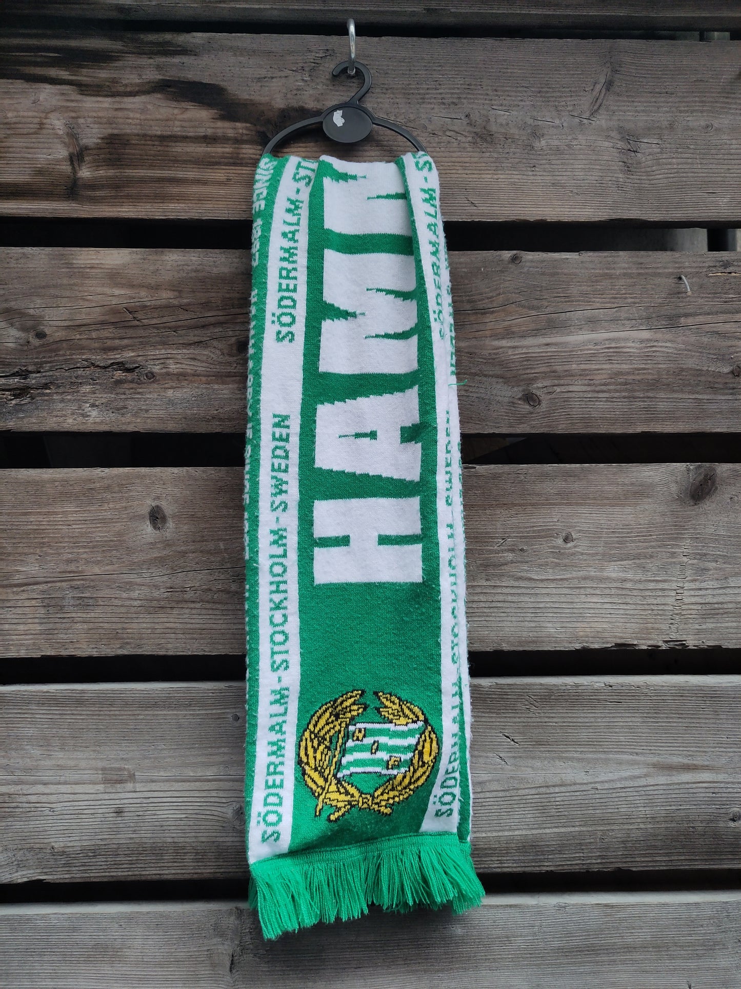 Hammarby skjerf Just idag är jag stark