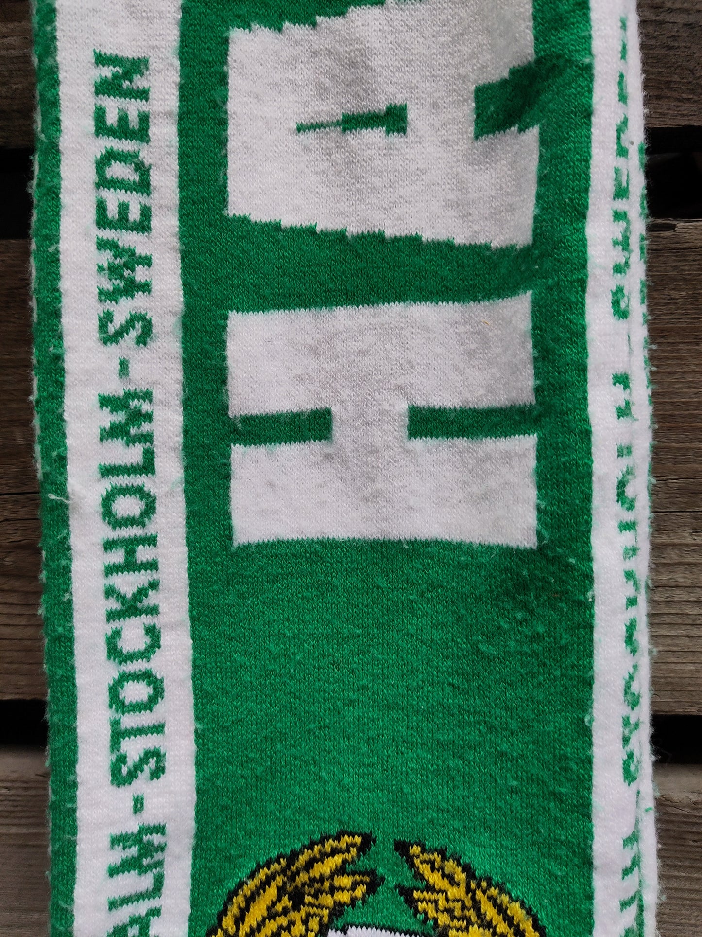 Hammarby skjerf Just idag är jag stark