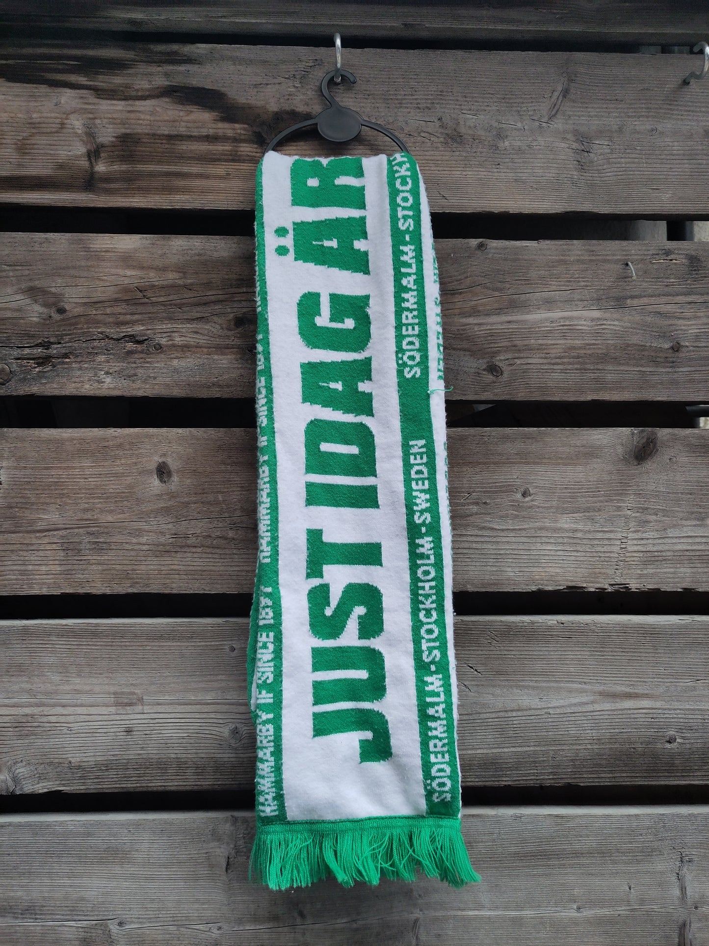Hammarby skjerf Just idag är jag stark