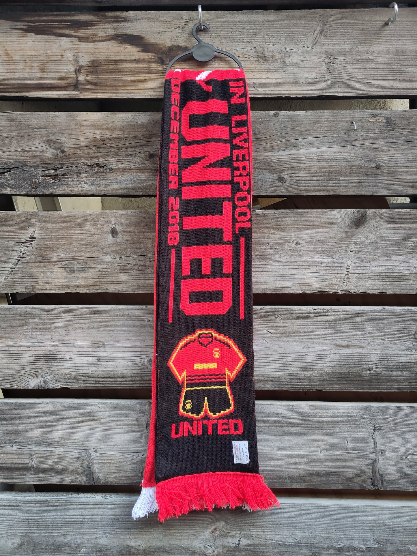 Liverpool skjerf half&half Manchester United 2018-19