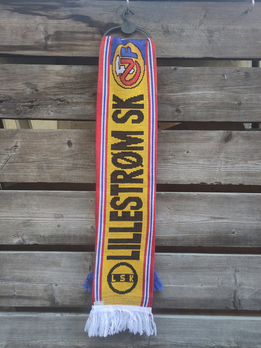 Lillestrøm skjerf half&half Haugesund cupfinalen 2007