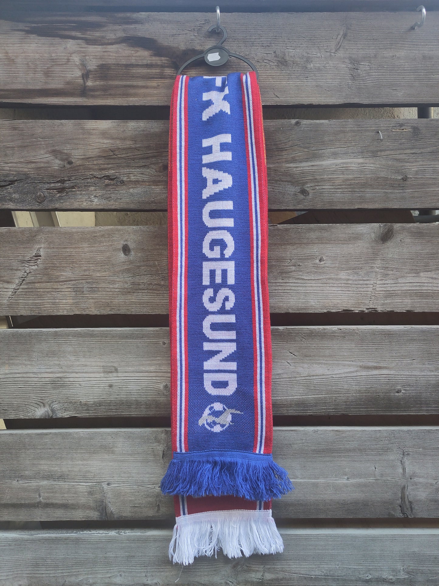 Lillestrøm skjerf half&half Haugesund cupfinalen 2007