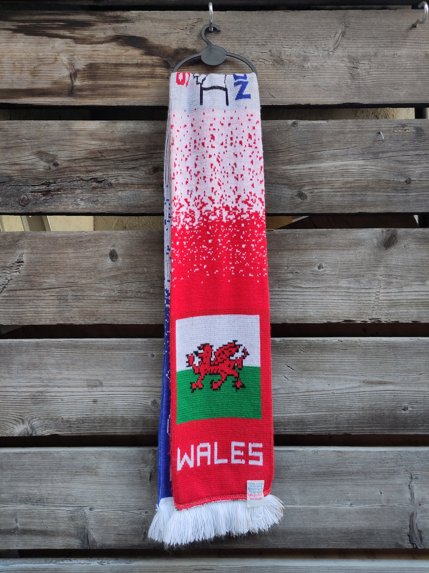 Everton skjerf half&half Wales