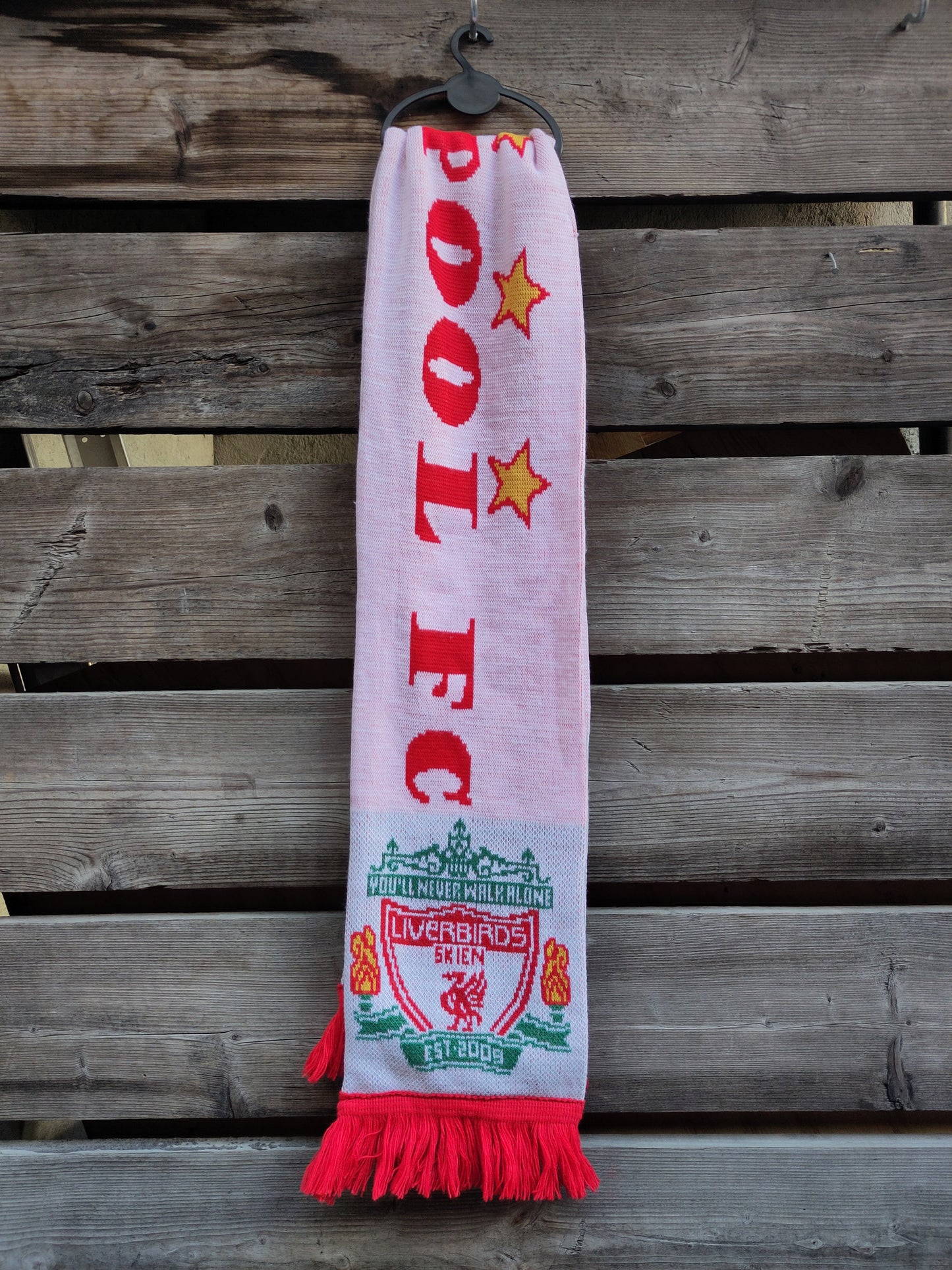 Liverpool skjerf Liverbirds Skien