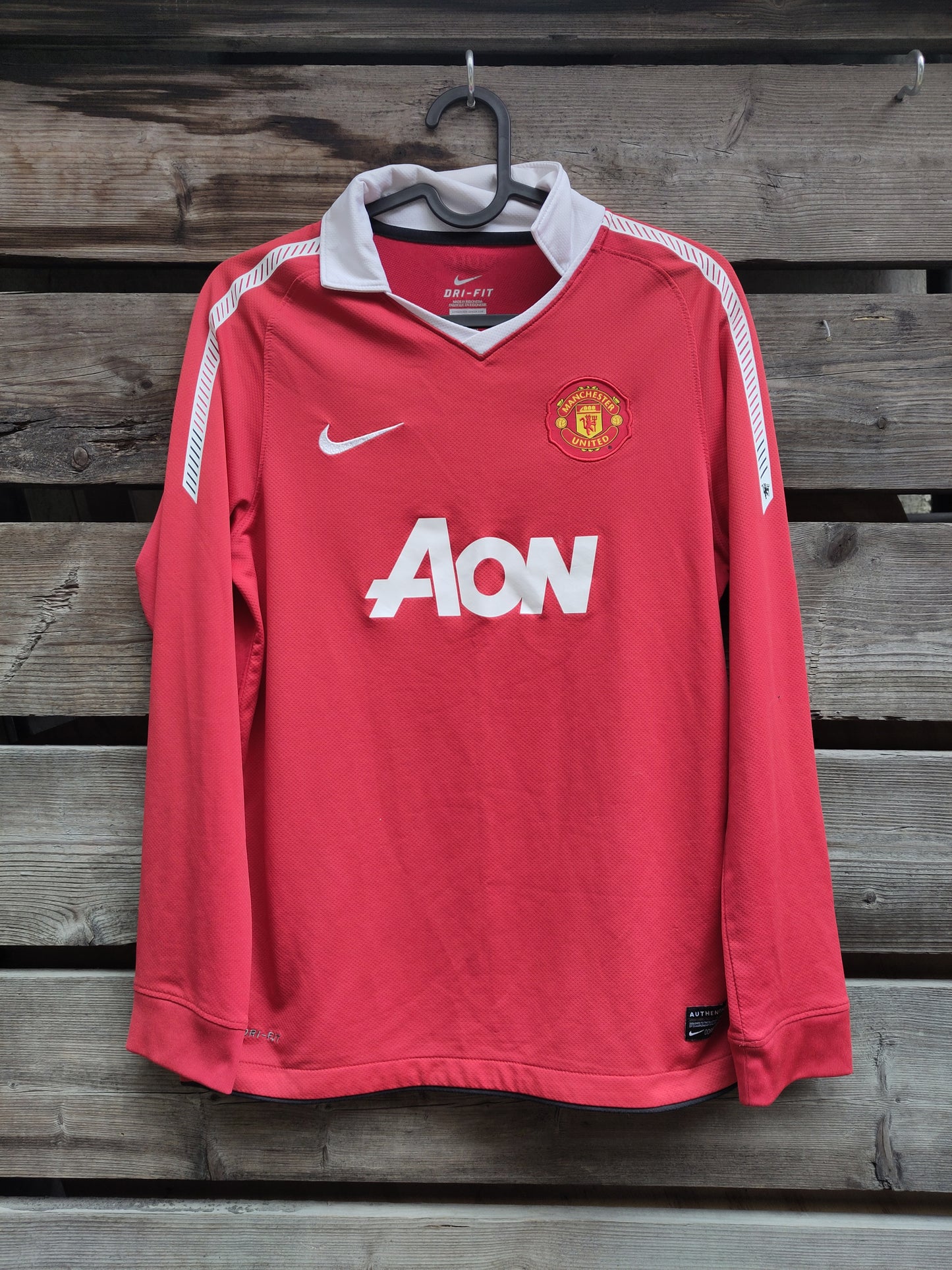 Manchester United drakt 2010-11 hjemme langermet ungdom