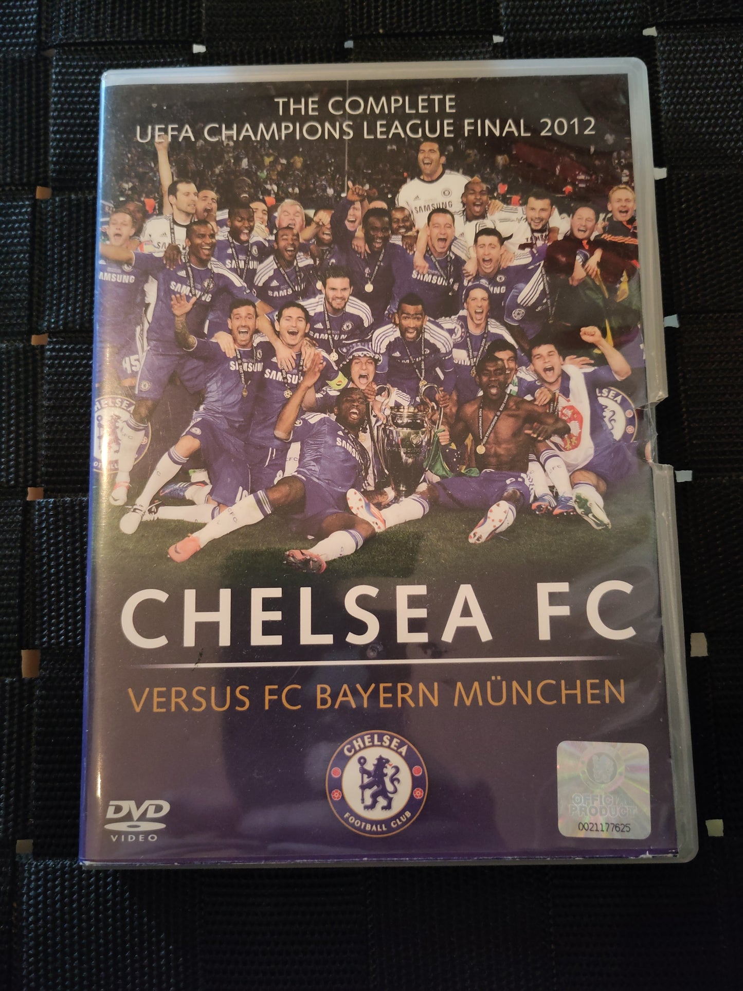 DVD: Chelsea v Bayern München Champions League Final 2012