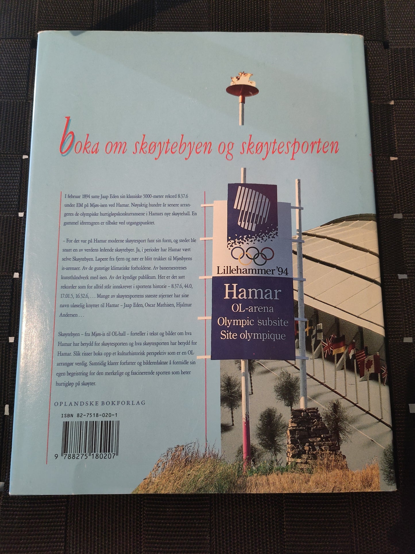 BOK: Skøytebyen - fra Mjøs-is til OL-hall (Haug/Næss)