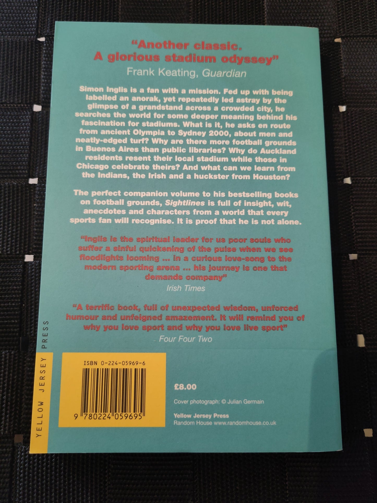 BOK: Sightlines - a Stadium Odyssey (Inglis)