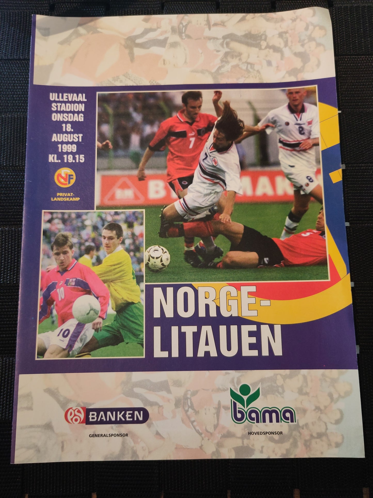 Match schedule: Norway
