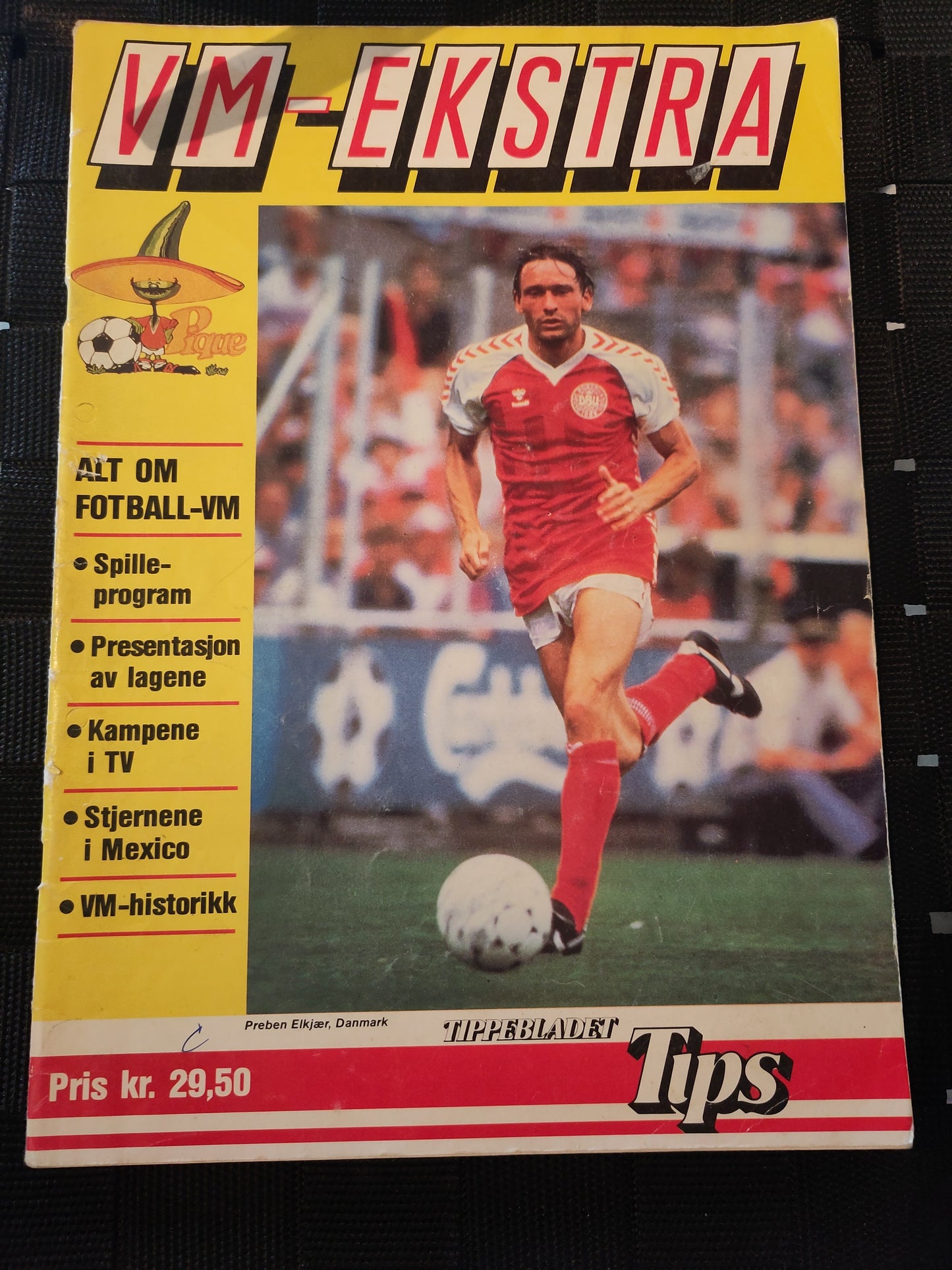 VM 1986 Mexico VM-ekstra (Tippebladet Tips)