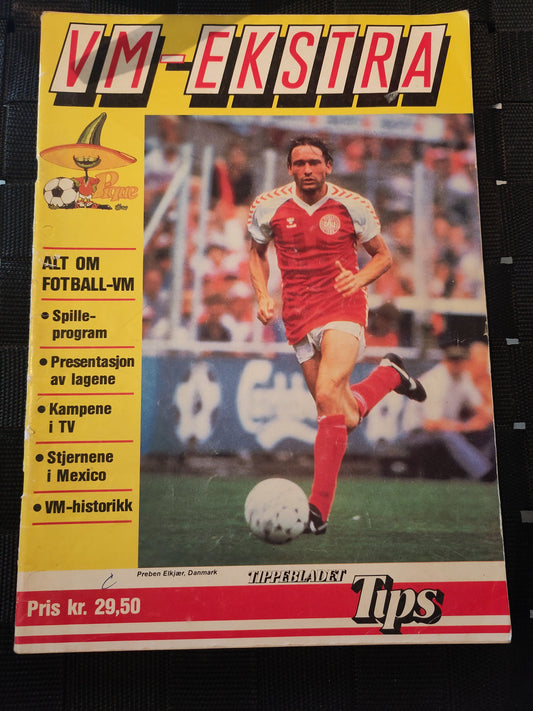 VM 1986 Mexico VM-ekstra (Tippebladet Tips)