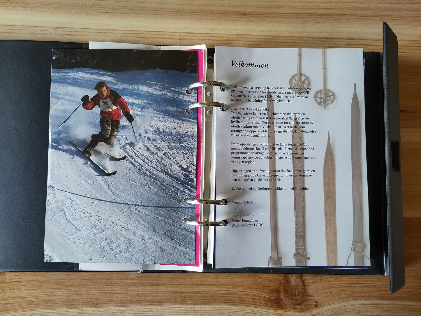 BOK: OL 1994 Lillehammer perm frivillige/funksjonærer