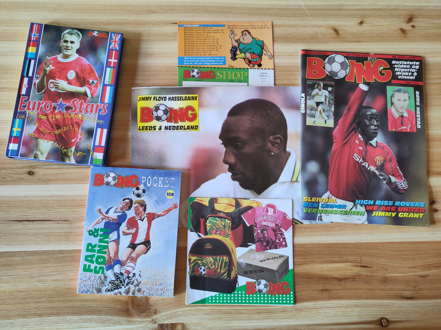 Boing pakker 90-tallet