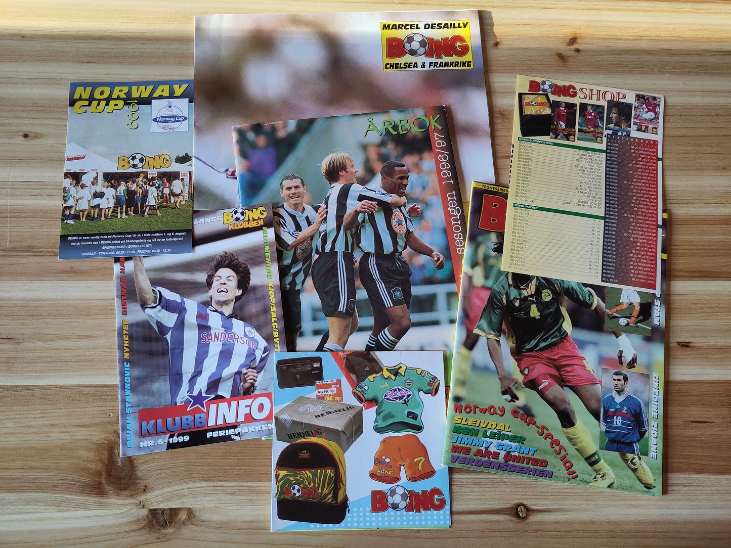 Boing pakker 90-tallet