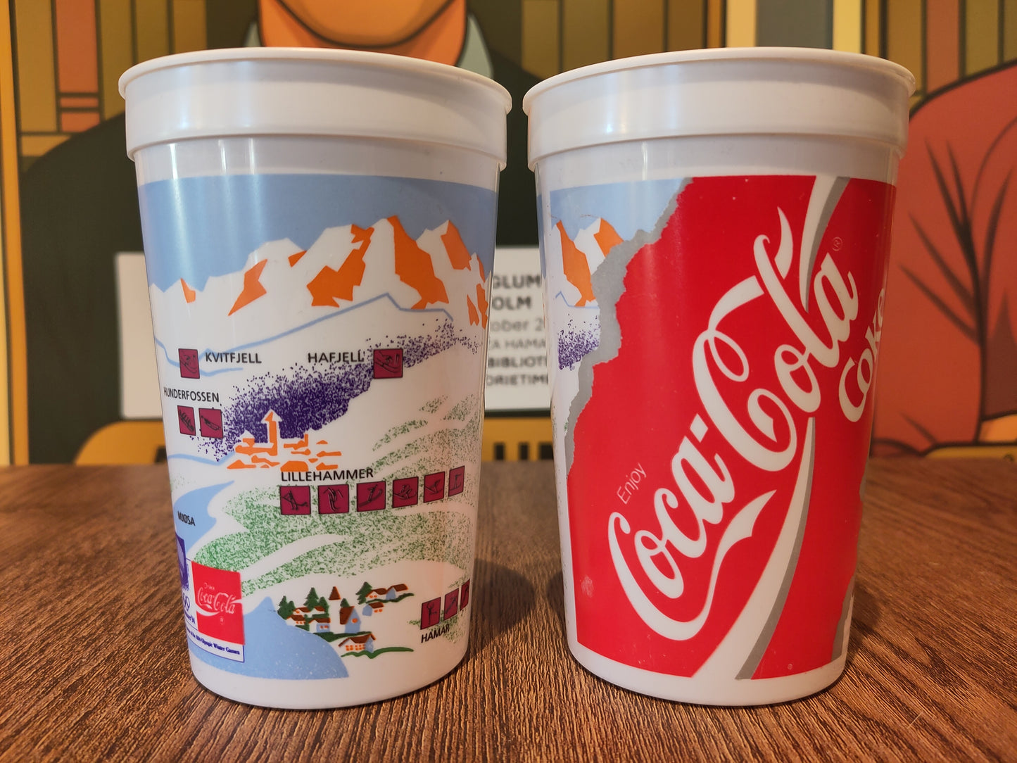 OL 1994 Lillehammer kopper Coca-Cola 0,5 liter