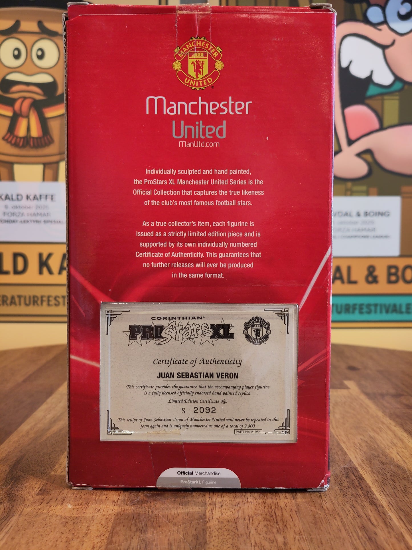 Manchester United figur Veron Pro Stars XL*