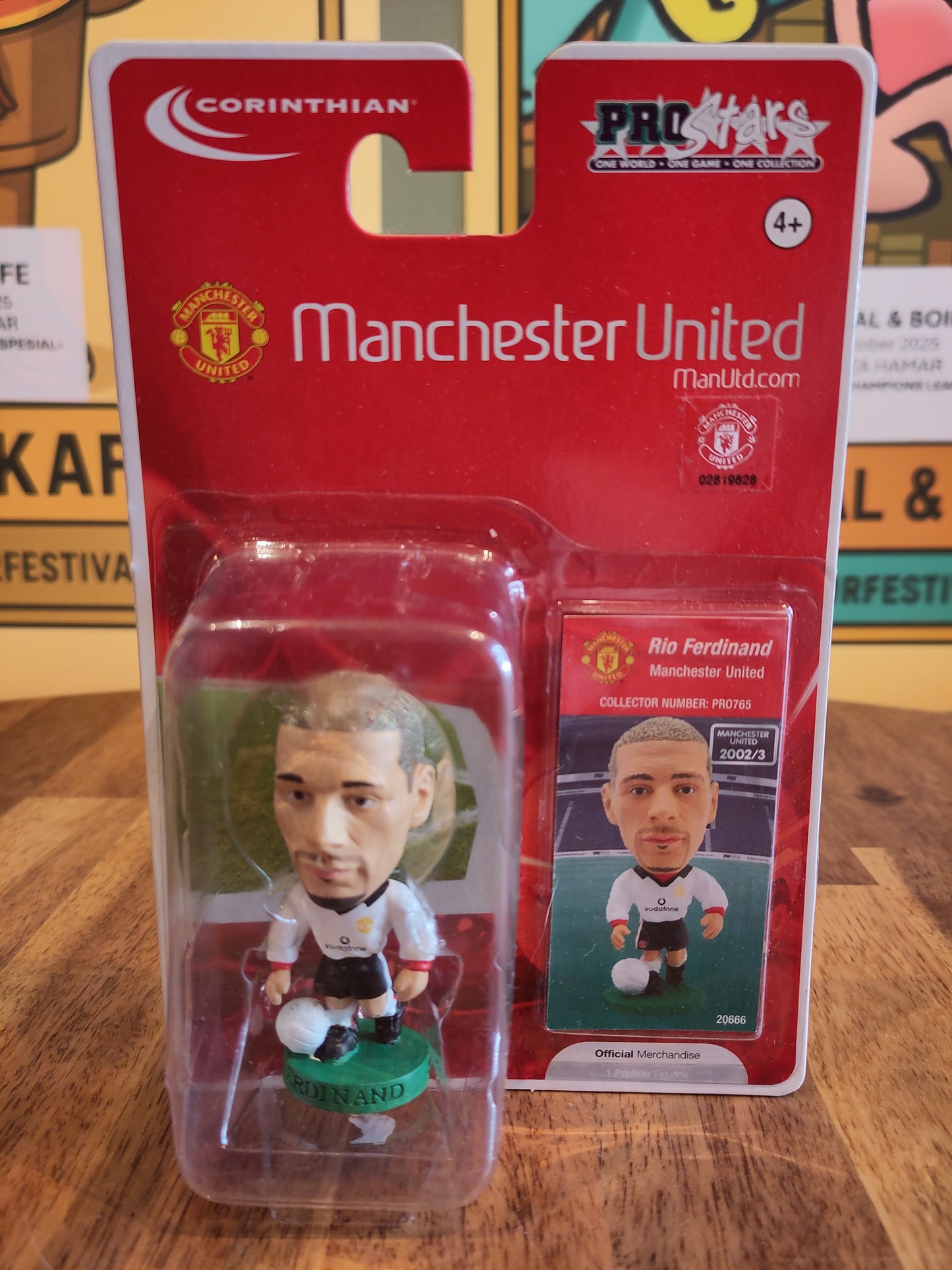 Manchester United figur Ferdinand Pro Stars v1*