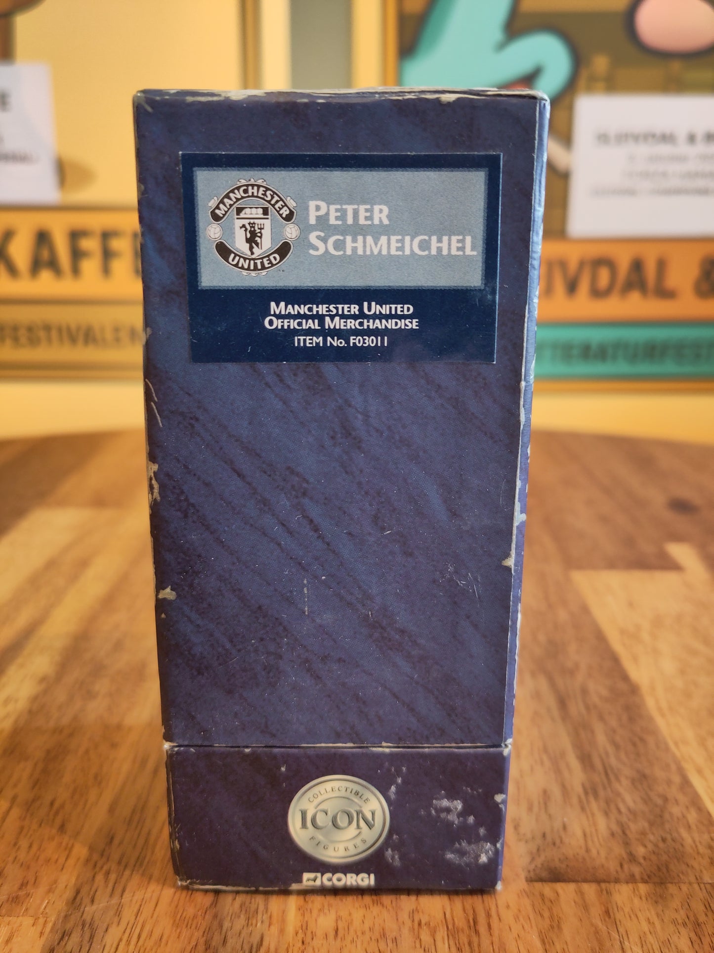 Manchester United figur tinn Peter Schmeichel Icon*